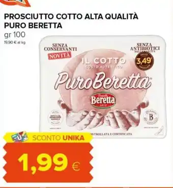 Tigre PROSCIUTTO COTTO ALTA QUALITÀ PURO BERETTA gr 100 offerta