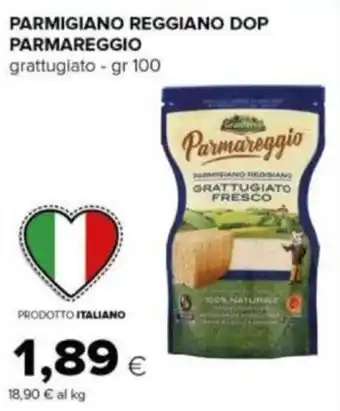 Tigre PARMIGIANO REGGIANO DOP PARMAREGGIO grattugiato - gr 100 offerta