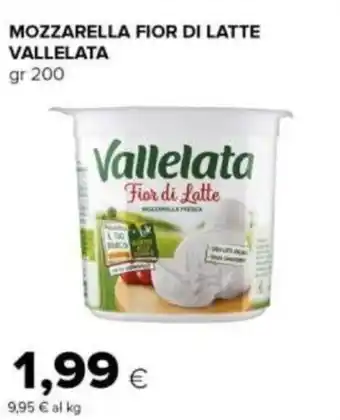 Tigre MOZZARELLA FIOR DI LATTE VALLELATA gr 200 offerta