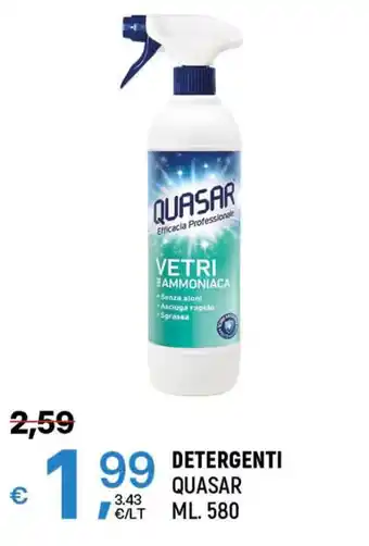 A&O DETERGENTI QUASAR ML. 580 offerta