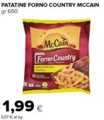 Tigre PATATINE FORNO COUNTRY MCCAIN gr 650 offerta