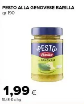 Tigre PESTO ALLA GENOVESE BARILLA gr 190 offerta