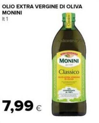 Tigre OLIO EXTRA VERGINE DI OLIVA MONINI It 1 offerta