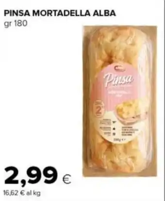Tigre PINSA MORTADELLA ALBA gr 180 offerta