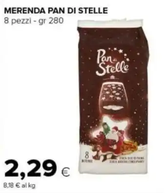 MERENDA PAN DI STELLE 8 pezzi - gr 280