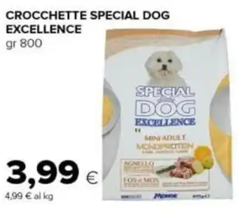 Tigre CROCCHETTE SPECIAL DOG EXCELLENCE gr 800 offerta