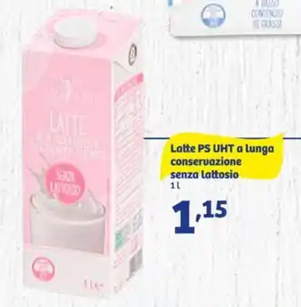 In'S Mercato Latte PS UHT a lunga conservazione senza lattosio 1 l offerta