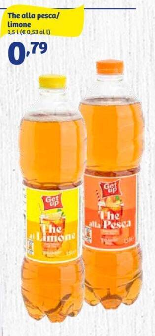 In'S Mercato The alla pesca/ Limone 1,5 l offerta