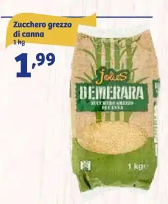 In'S Mercato Zucchero grezzo di canna 1 kg offerta