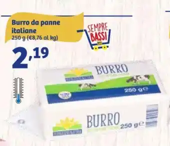 In'S Mercato Burro da panne italiane 250 g offerta