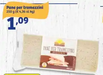 In'S Mercato Pane per tramezzini 250 g offerta