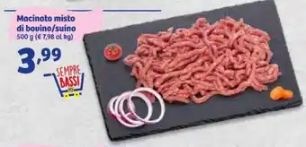 In'S Mercato Macinato misto di bovino/suino 500 g offerta