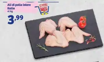 In'S Mercato Ali di pollo intere Italia offerta