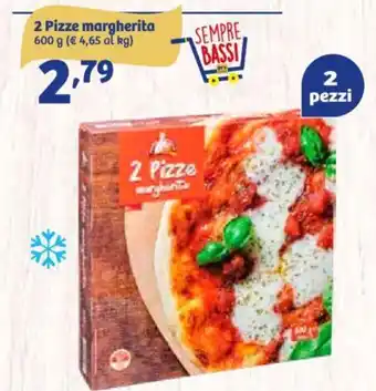 In'S Mercato 2 Pizze margherita 600 g offerta