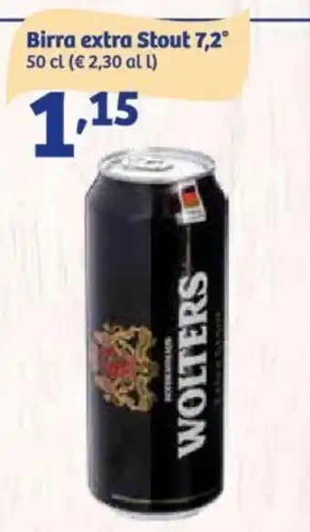 In'S Mercato Birra extra Stout 7,2° 50 cl offerta