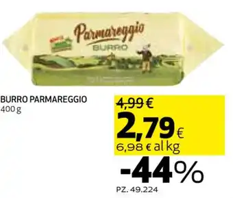 Ipercoop BURRO PARMAREGGIO 400 g offerta