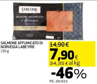 SALMONE AFFUMICATO DI 14,90€ NORVEGIA LABEYRIE 230 g
