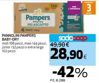 PANNOLINI PAMPERS BABY-DRY