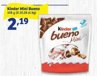 Kinder Mini Bueno 108 g