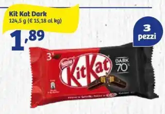 In'S Mercato Kit Kat Dark 124,5 g offerta