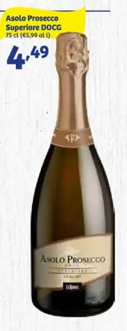 In'S Mercato Asolo Prosecco Superiore DOCG 75 cl offerta