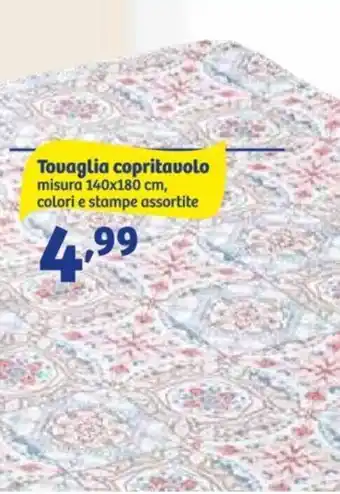 In'S Mercato Tovaglia copritavolo misura 140x180 cm offerta