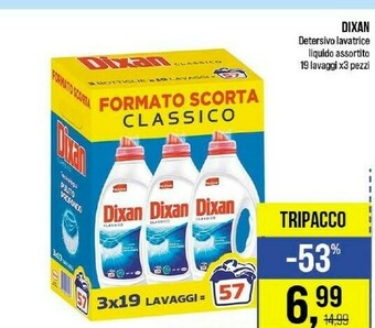 Caddy's Dixan Detersivo lavatrice offerta