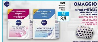Caddy's Nivea Crema viso offerta