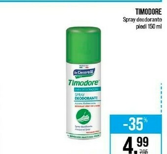 Caddy's Deodorante offerta