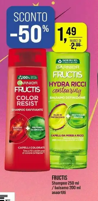 Caddy's Garnier Shampoo offerta