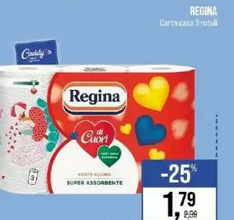 Caddy's Regina Rotoli di carta offerta