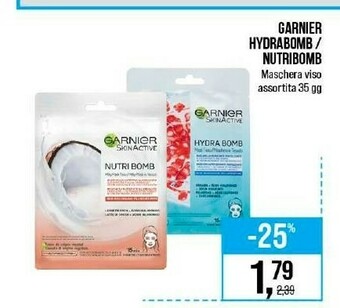 Caddy's Garnier Crema viso offerta