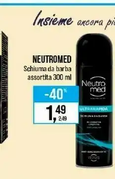 Caddy's Neutro Med Schiuma da barba offerta