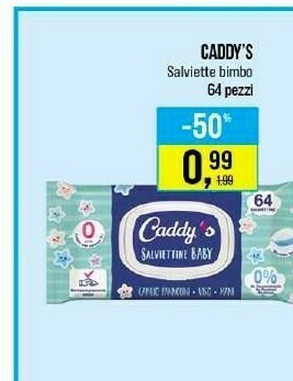 Caddy's Salviettine offerta
