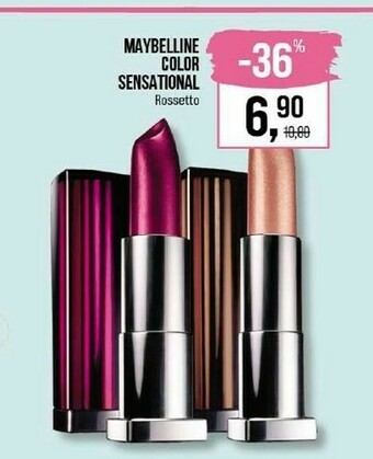 Caddy's Maybelline Rossetto offerta
