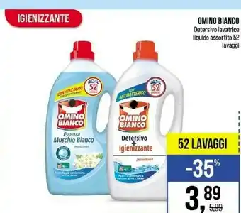 Caddy's Omino Bianco Detersivo lavatrice offerta