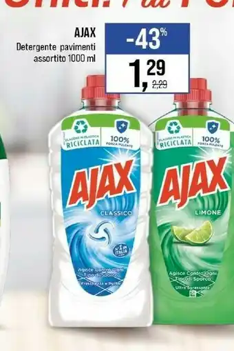 Caddy's Ajax Pulizia pavimenti offerta