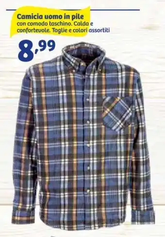 In'S Mercato Camicia uomo in pile offerta