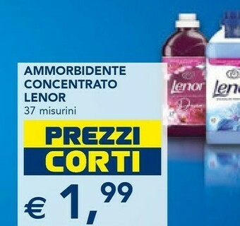 Esselunga Lenor Ammorbidente Concentrato offerta
