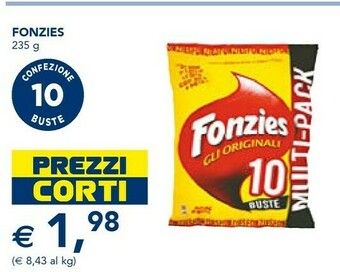 Esselunga Mondelez - Fonzies Gli Originali offerta