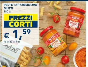 Esselunga Mutti Pesto Rosso Di Pomodoro 180 G(ml) offerta