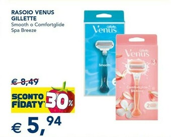 Esselunga Gillette Rasoi Venus Smooth offerta