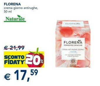 Esselunga Florena Crema Giorno Antirughe offerta