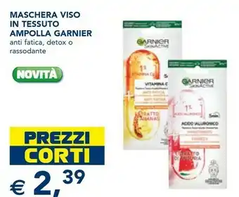 Esselunga Garnier Crema viso offerta