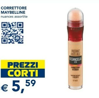 Esselunga Maybelline Correttore offerta