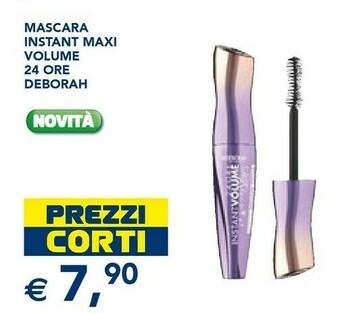Deborah Mascara Instant Maxi Volume 24 Ore