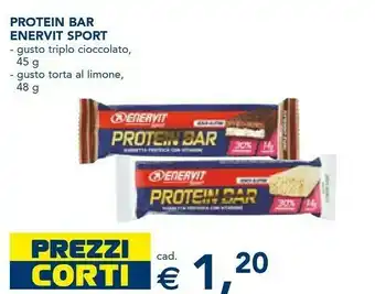 Esselunga Enervit Power Sport Protein Bar Gusto Chocolate & Cream 45 G(ml) offerta