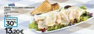 Coop Lenti Gran Tacchino Arrosto offerta