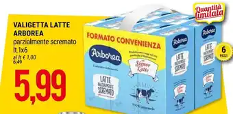 Hardis VALIGETTA LATTE ARBOREA parzialmente scremato lt. 1x6 offerta