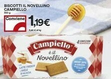 Coop Campiello Biscotti Il Novellino offerta